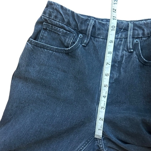 Good American Good Boy Ripped Straight Leg Jeans - Picture 10 of 11